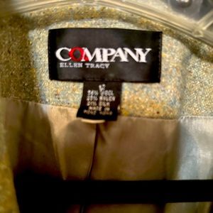 2pc single breast jacket with straight leg pants